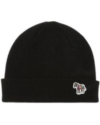 Paul Smith - Ps Paul Smith Zebra Logo Beanie - Lyst