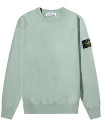 Stone Island - Compass-Patch Sweatshirt - Lyst