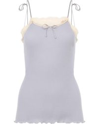 Chloé - Thin-Strapped Tank Top - Lyst