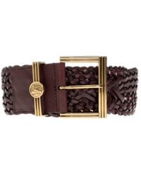 Etro - Woven Coin Buckle Belt - Lyst