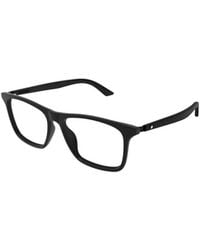 Montblanc - Eyewear Square Frame Glasses - Lyst