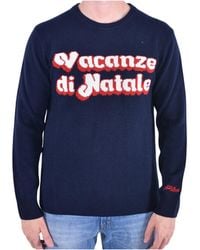 MC2 Saint Barth - Round Neck Sweater - Lyst