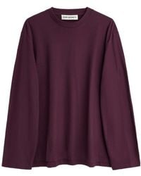 Our Legacy - Damson High Twist Jersey T-Shirt - Lyst