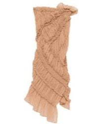 Magda Butrym - Midi Skirt With Ruffle Trim - Lyst