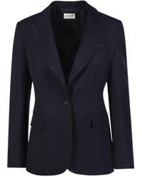 P.A.R.O.S.H. - P.A.R.O..H. Collared Single-Breasted Blazer - Lyst