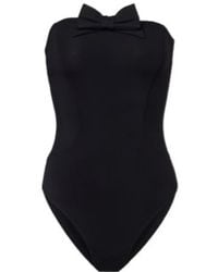 Eres - Dresscode Bow-Detail Bandeau Swimsuit - Lyst