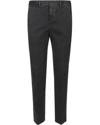 Pt Pantaloni - Cotton-Blend Trousers - Lyst