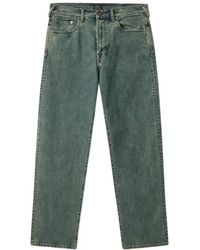 Paul Smith - Relaxed-Fit Tint Crosshatch Stretch Jeans - Lyst