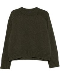Soeur - Ribbed-Trim Raglan-Sleeve Sweater - Lyst