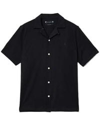 AllSaints - Hudson Relaxed Fit Ramskull Shirt - Lyst