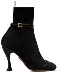 Thom Browne - Solid Pointed Toe Boots - Lyst