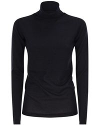 Fabiana Filippi - Fine Knit Roll Neck Sweater - Lyst