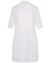 The Row - Elaris Bib-Panel Shirt - Lyst