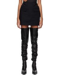 Dion Lee - Y Front Buckle Miniskirt - Lyst