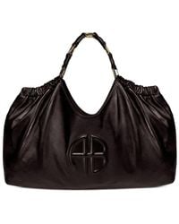 Anine Bing - Logo Embossed Medium Kate Tote Bag - Lyst