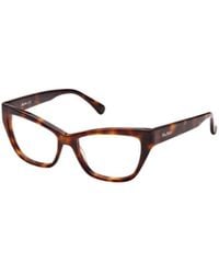 Max Mara - Cat-Eye Frame Glasses - Lyst