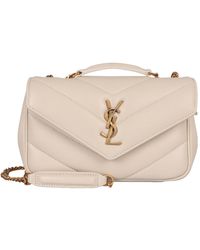 Saint Laurent - Mini Loulou Quilted Shoulder Bag - Lyst