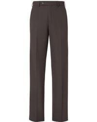 Fendi - Straight-Leg Tailored Cigarette Pants - Lyst