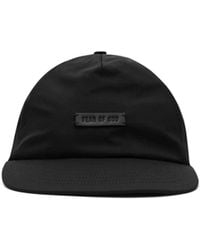 Fear Of God - Logo-Patch Flat Brim Baseball Cap - Lyst
