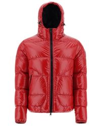 Herno - Logo Patch Zip-Up Padded Jacket - Lyst