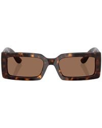 Dolce & Gabbana - Eyewear Rectangular Frame Sunglasses - Lyst
