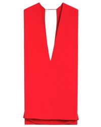Sportmax - Agrume 1234 V-Neck Sleeveless Dress - Lyst