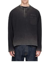Represent - Heavyweight Henley Shirt - Lyst