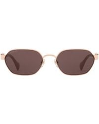 Gucci - Eyewear Round Frame Sunglasses - Lyst