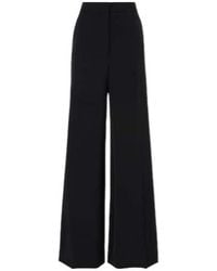 Stella McCartney - High-Rise Wool-Blend Wide-Leg Pants - Lyst