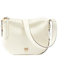 Pinko - Hobo Zip Around Mini Vitello Morbido - Lyst