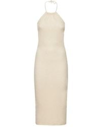 GIMAGUAS - Halter-Neck Knit Dress - Lyst