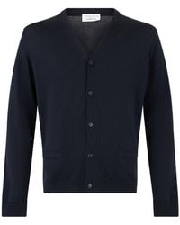 Roberto Collina - Buttoned V-Neck Cardigan - Lyst