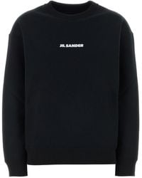 Jil Sander - 113 Logo Crewneck Sweatshirt - Lyst