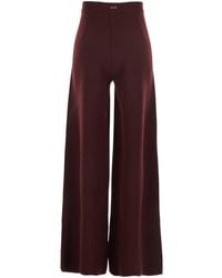 Max Mara - Judy Wide Leg Knitted Trousers - Lyst