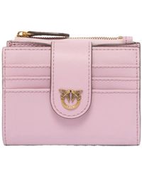 Pinko - Logo Plaque Bi-Fold Wallet - Lyst
