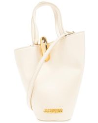 Jacquemus - The Small Bambola Asymmetric Mini Bucket Bag - Lyst