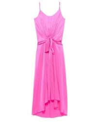 JW Anderson - Jw Anderson Knotted Waist Longline Dress - Lyst