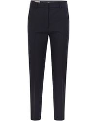 Weekend by Maxmara - Canon Wool Cigarette Trousers - Lyst