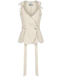 Vivienne Westwood - Roxy Wrap-Design Peplum Top - Lyst
