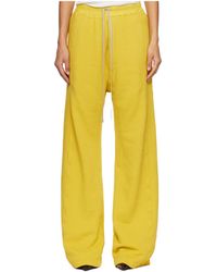 Rick Owens - Fleece Casual Trousers - Lyst