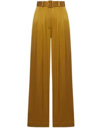 Zimmermann - Drawstring Casual Trousers - Lyst