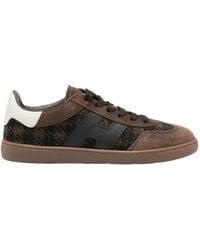 Hogan - Lace-Up Low-Top Casual Shoes - Lyst