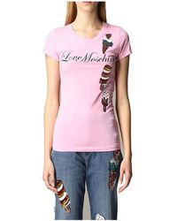 Moschino - Printed T-Shirt - Lyst