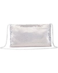 Benedetta Bruzziches - Metallic Chain Clutch Bag - Lyst