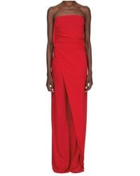 Rick Owens - Draped Slit Top - Lyst