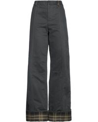 Burberry - High-Waisted Straight-Leg Cargo Pants - Lyst