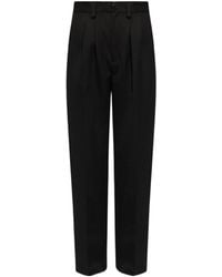 Anine Bing - Carrie Wide-Leg Wool Trousers - Lyst
