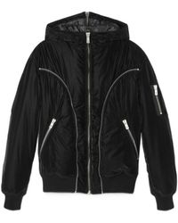 Versace - Zip-Detailed Hooded Puffer Jacket - Lyst