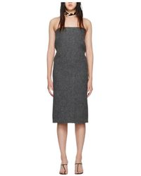 we11done - Logo Dress - Lyst