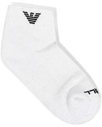 Emporio Armani - Logo Socks - Lyst